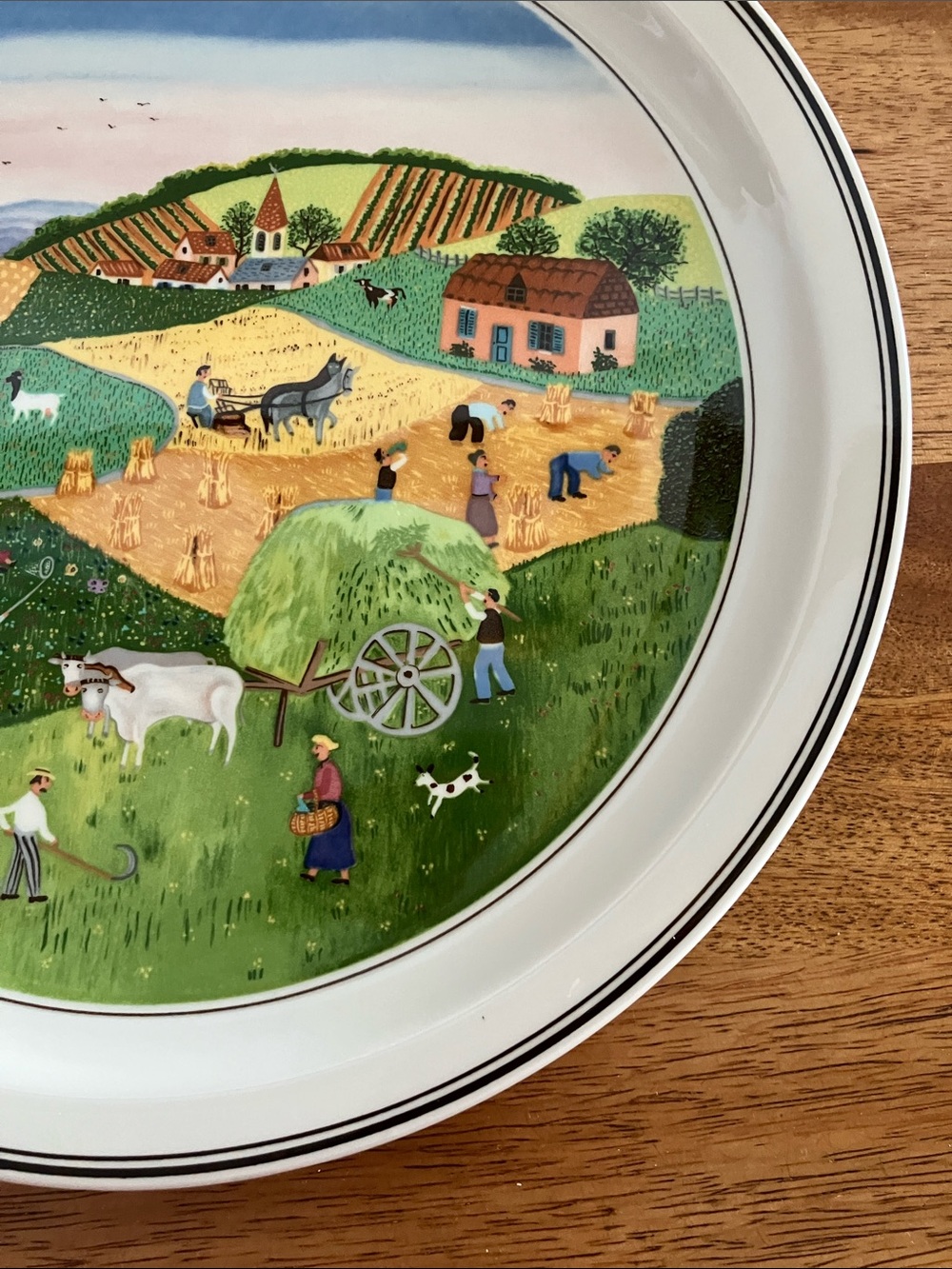Villeroy & Boch-Les Quatre Saisons No. 2 Été (Summer)” Gérard Laplau
Wall  Pate - Picture 12 of 14